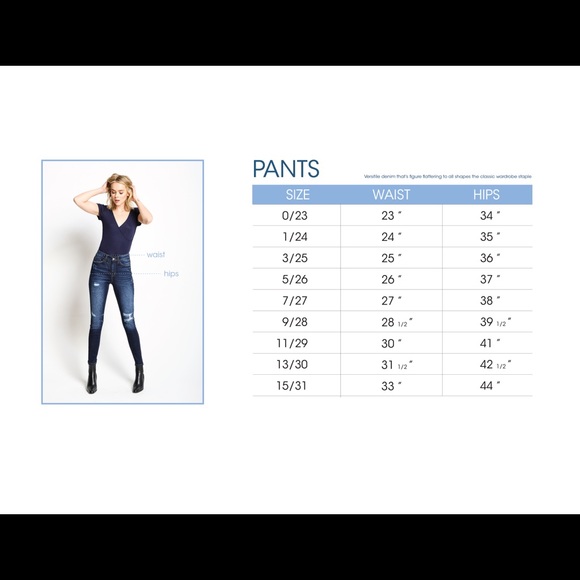 HOT! kancan jeans ankle length dark wash skinny - Picture 7 of 7